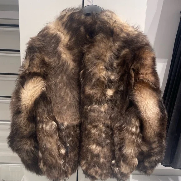 H&M Studio Reversible Shearling Jacket - Picture 8 of 8